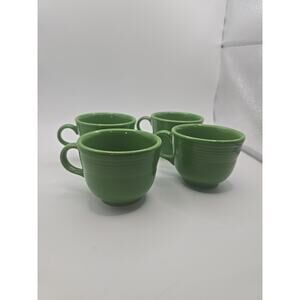 Fiestaware‎ Lemongrass Tea Cups (4) HOMER LAUGHLIN